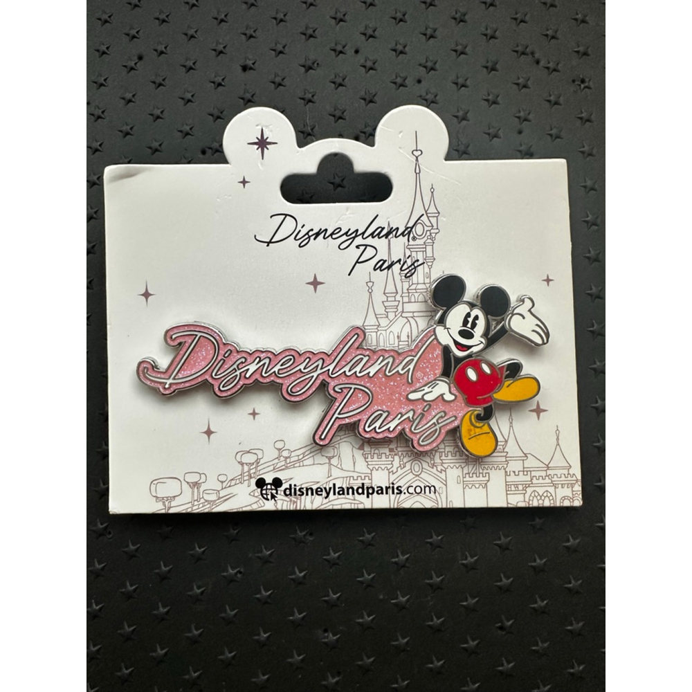 📍FINAL📍Disneyland Paris DLP 2023 Pink and Silver Mickey Pin Jumbo
